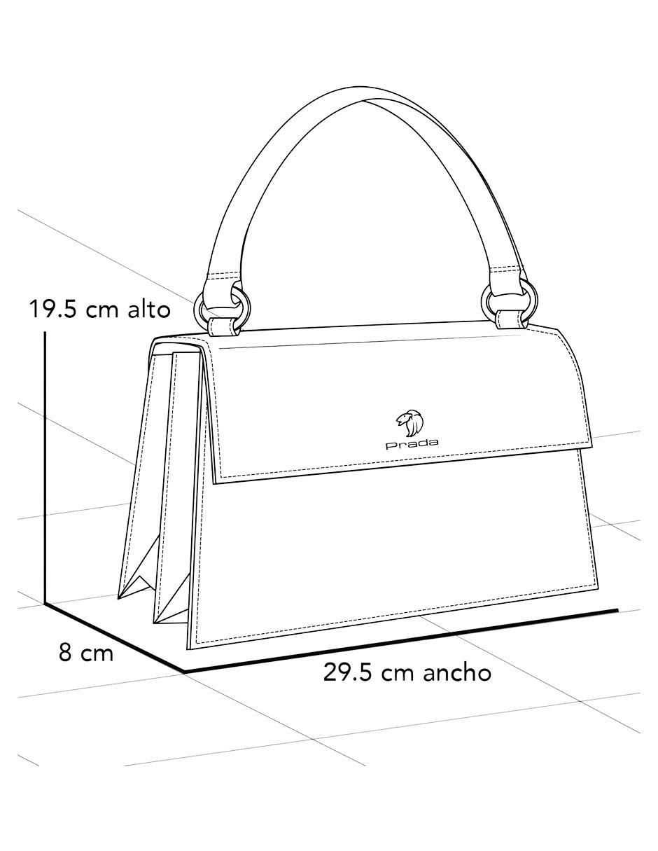 Bolsa satchel de piel para mujer 2