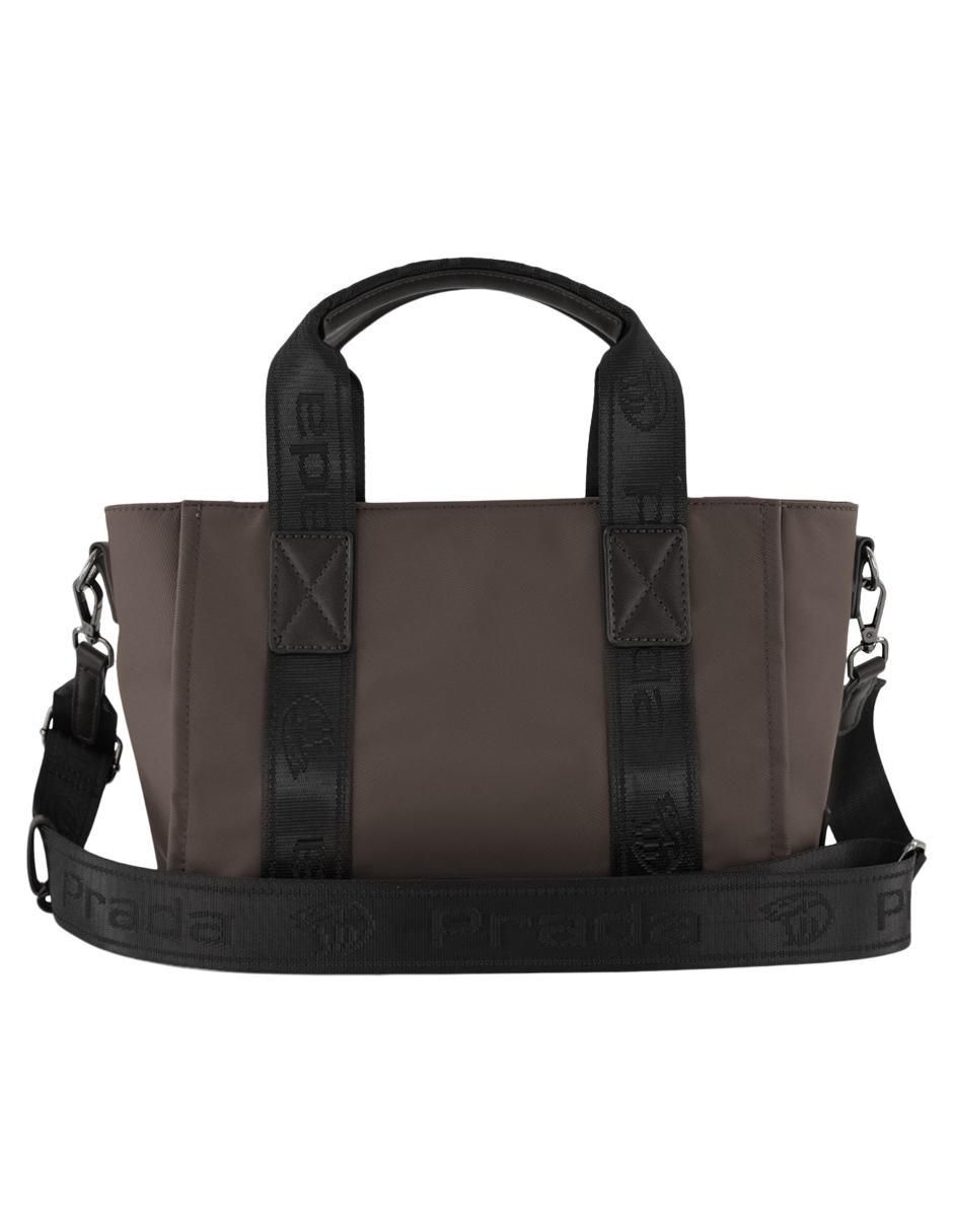 "set/bolsa" satchel prada sin familia o colección no aplica "de" nylon "para" (si aplica) mujer