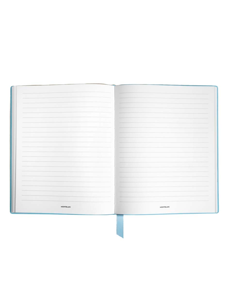 Cuaderno con funda hoja a rayas 2