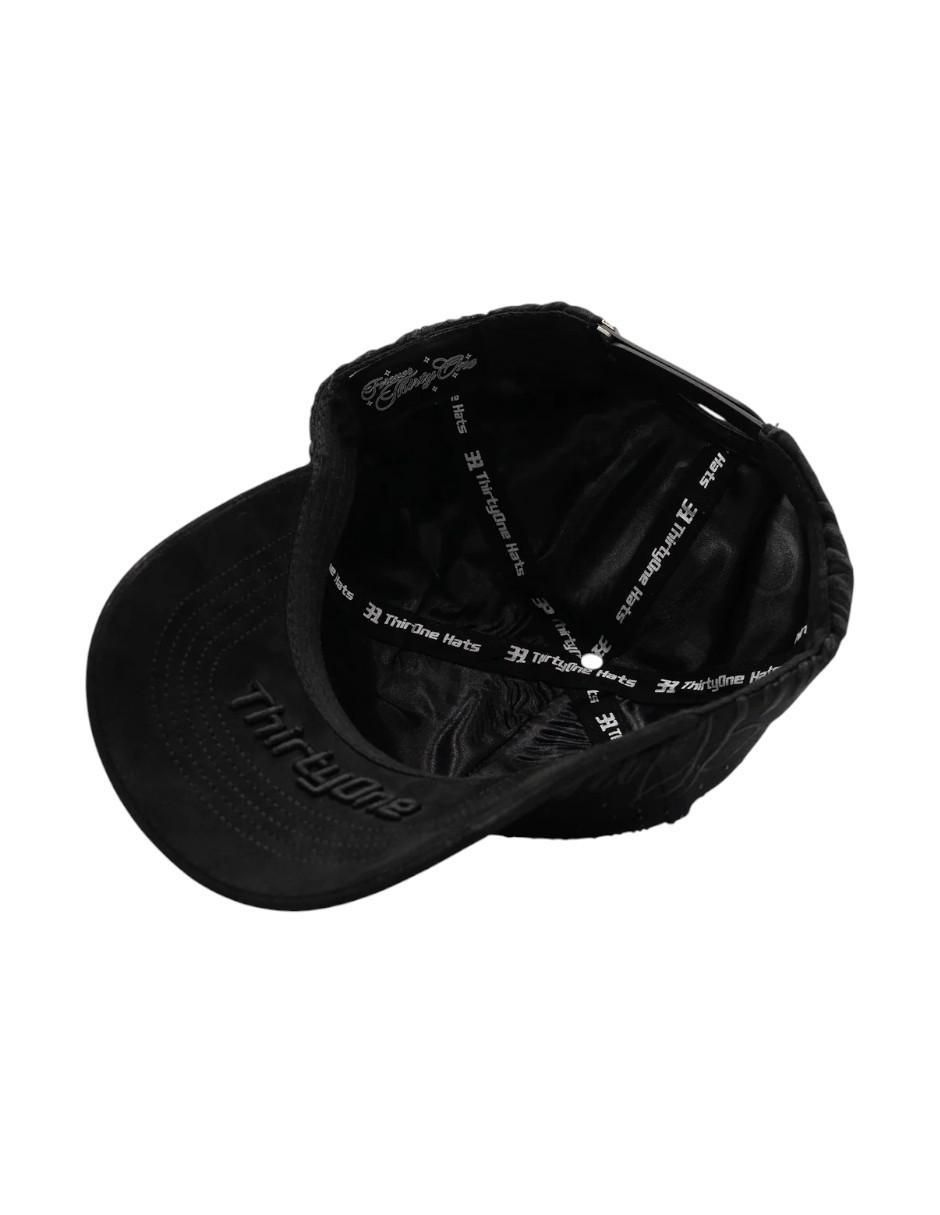 Gorra visera semicurva snapback casual Forever black para hombre 6