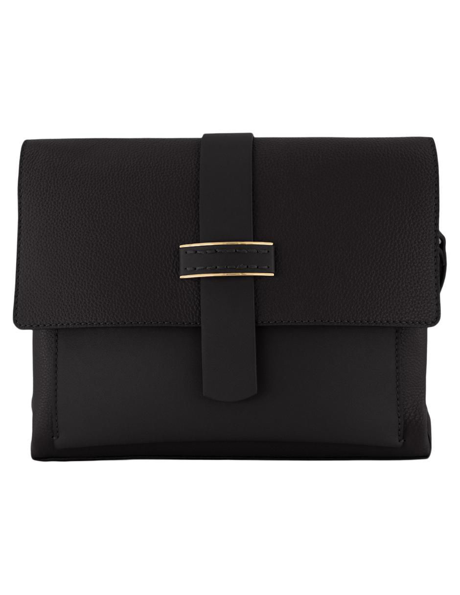 Bolsa crossbody de piel para mujer