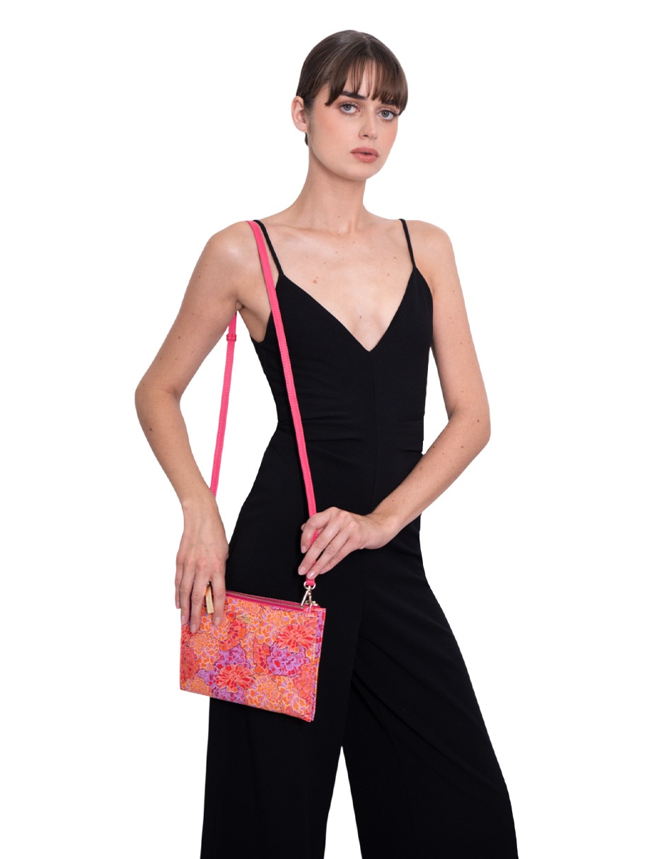 Bolsa crossbody Cempasúchil Ofrenda para mujer 3