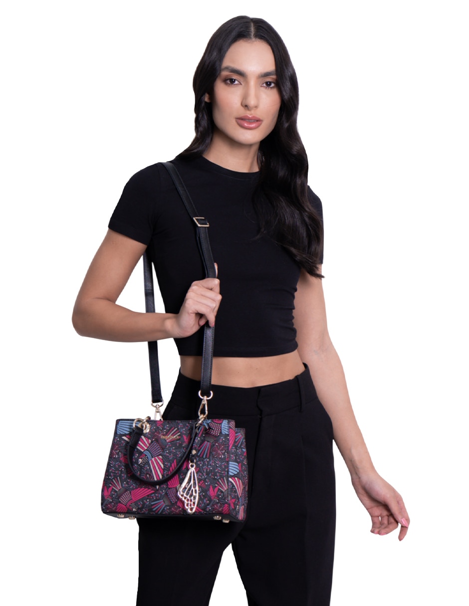 Bolsa satchel Colibrí para mujer 8