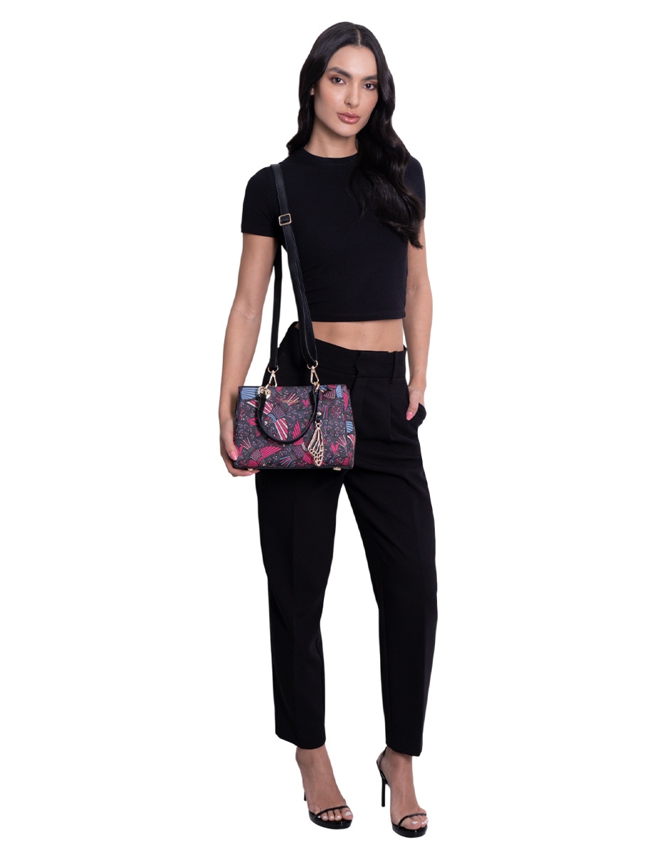 Bolsa satchel Colibrí para mujer 9