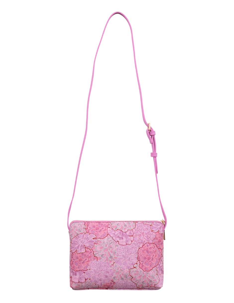 Bolsa crossbody cempasúchil ofrenda para mujer 7