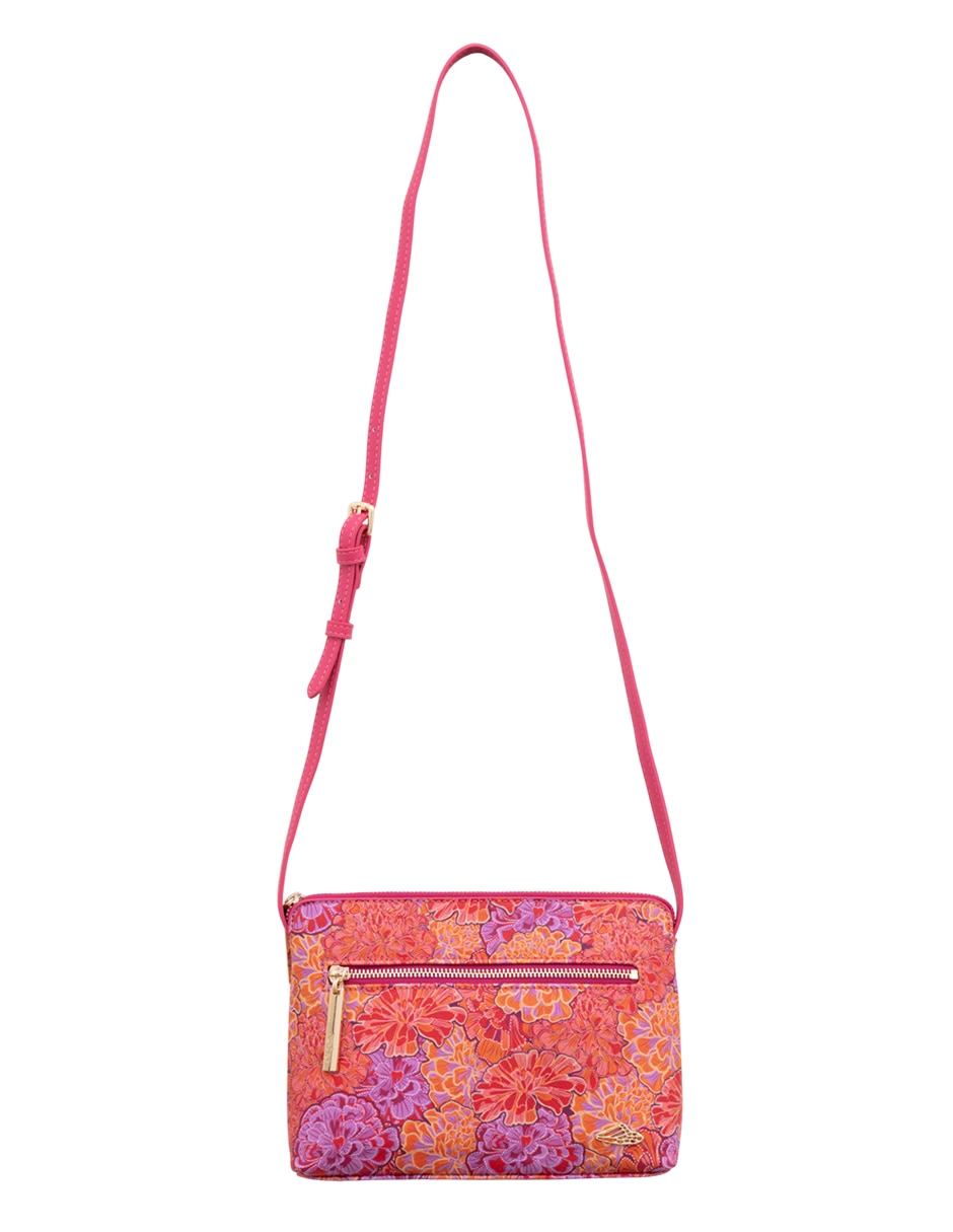 Bolsa crossbody cempasúchil ofrenda para mujer