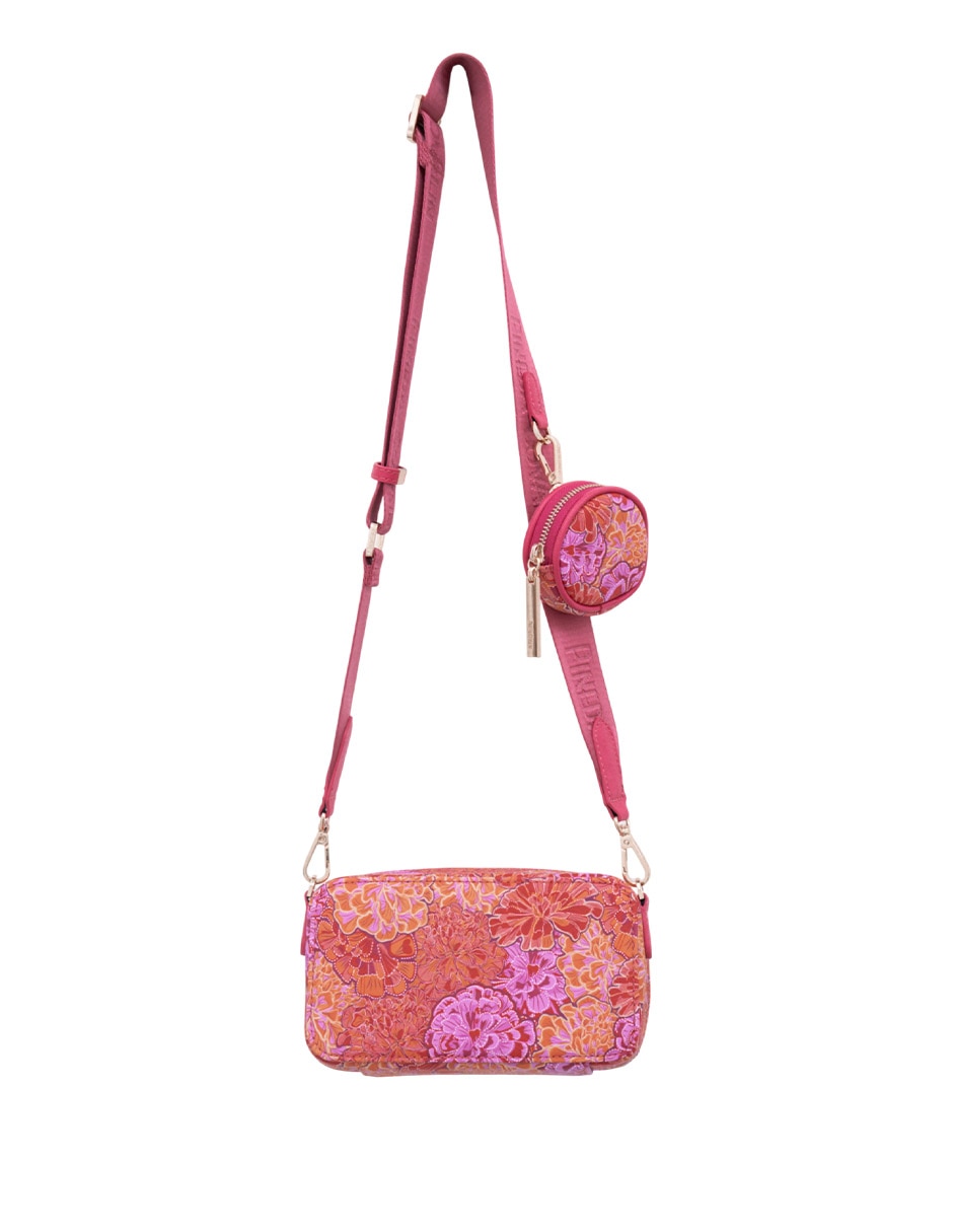 Bolsa crossbody Cempasúchil Ofrenda para mujer 5