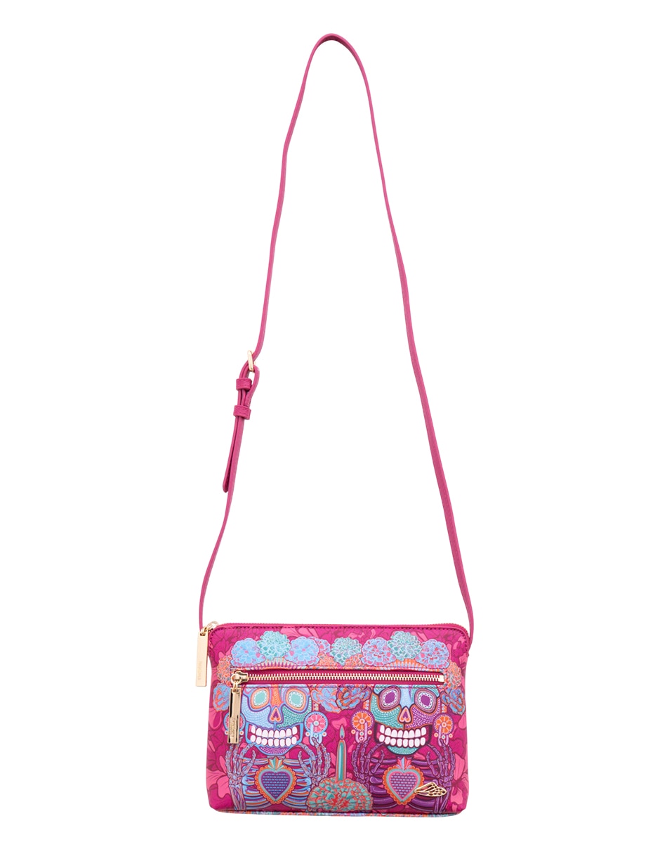 Bolsa crossbody día de muertos catrina para mujer