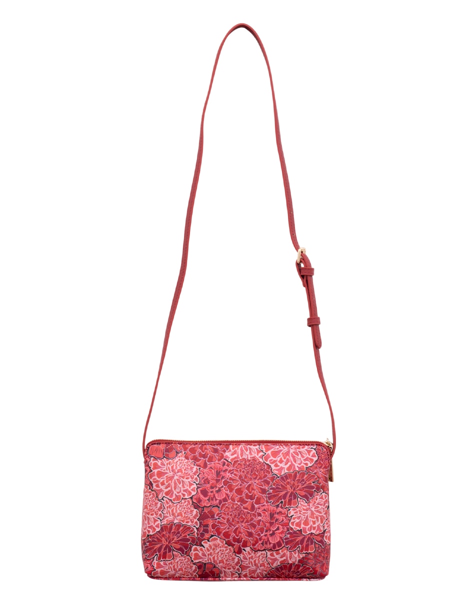 Bolsa crossbody cempasúchil ofrenda para mujer 7