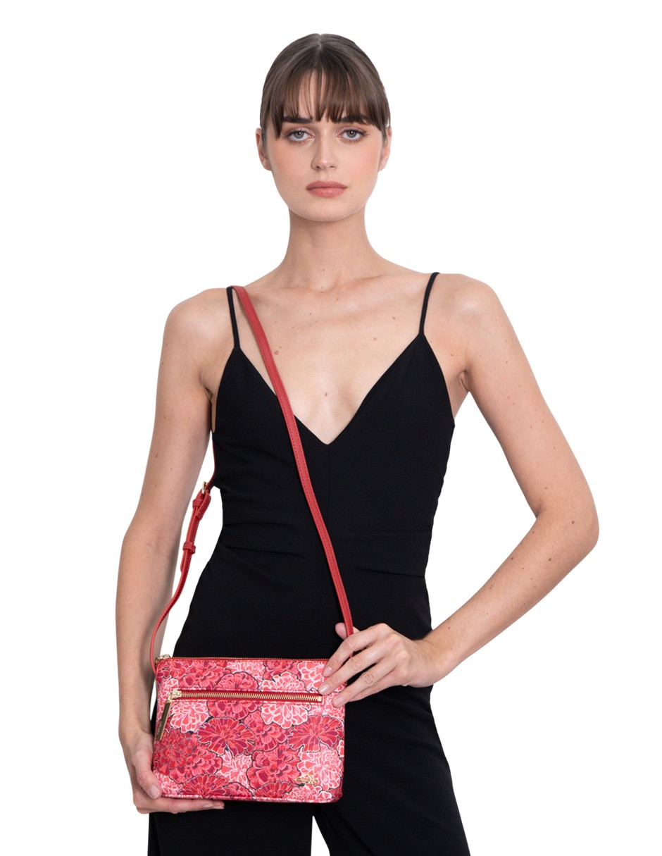 Bolsa crossbody cempasúchil ofrenda para mujer 8
