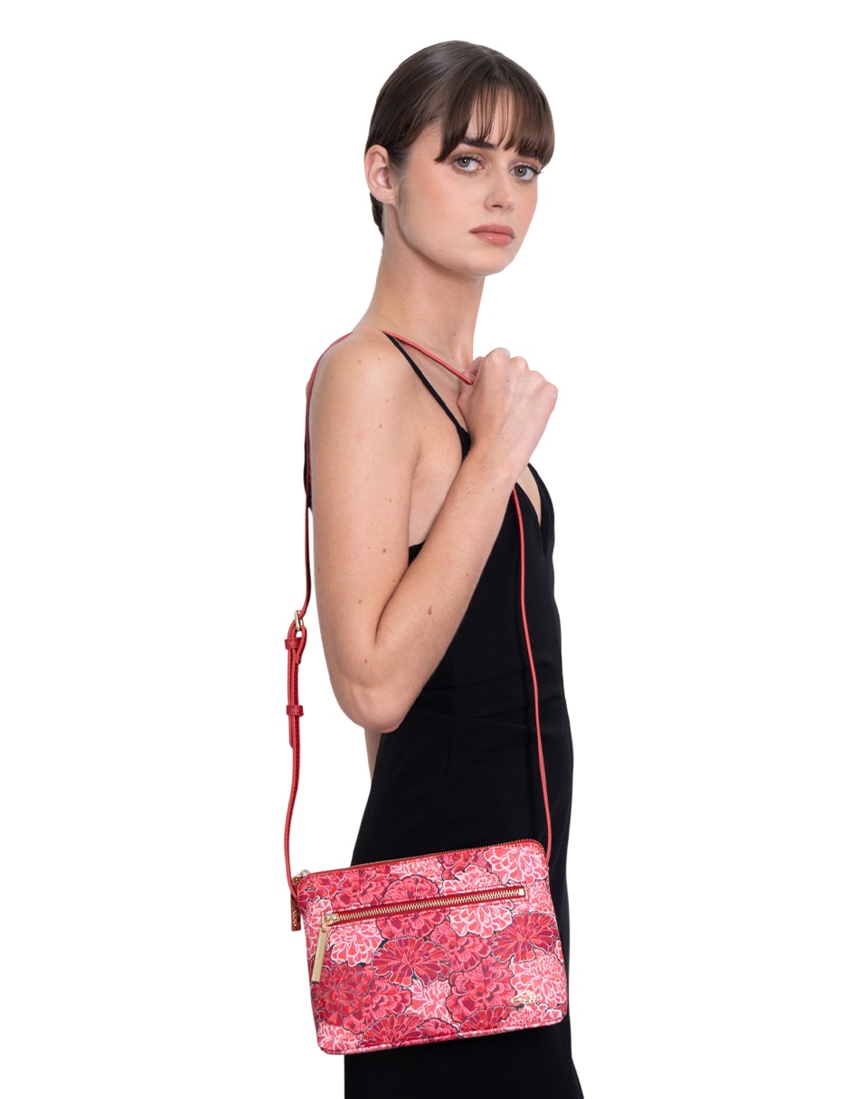 Bolsa crossbody cempasúchil ofrenda para mujer 9
