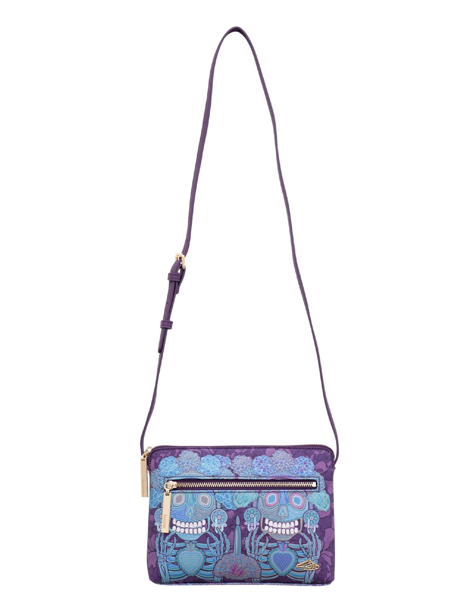 Bolsa crossbody día de muertos catrina para mujer