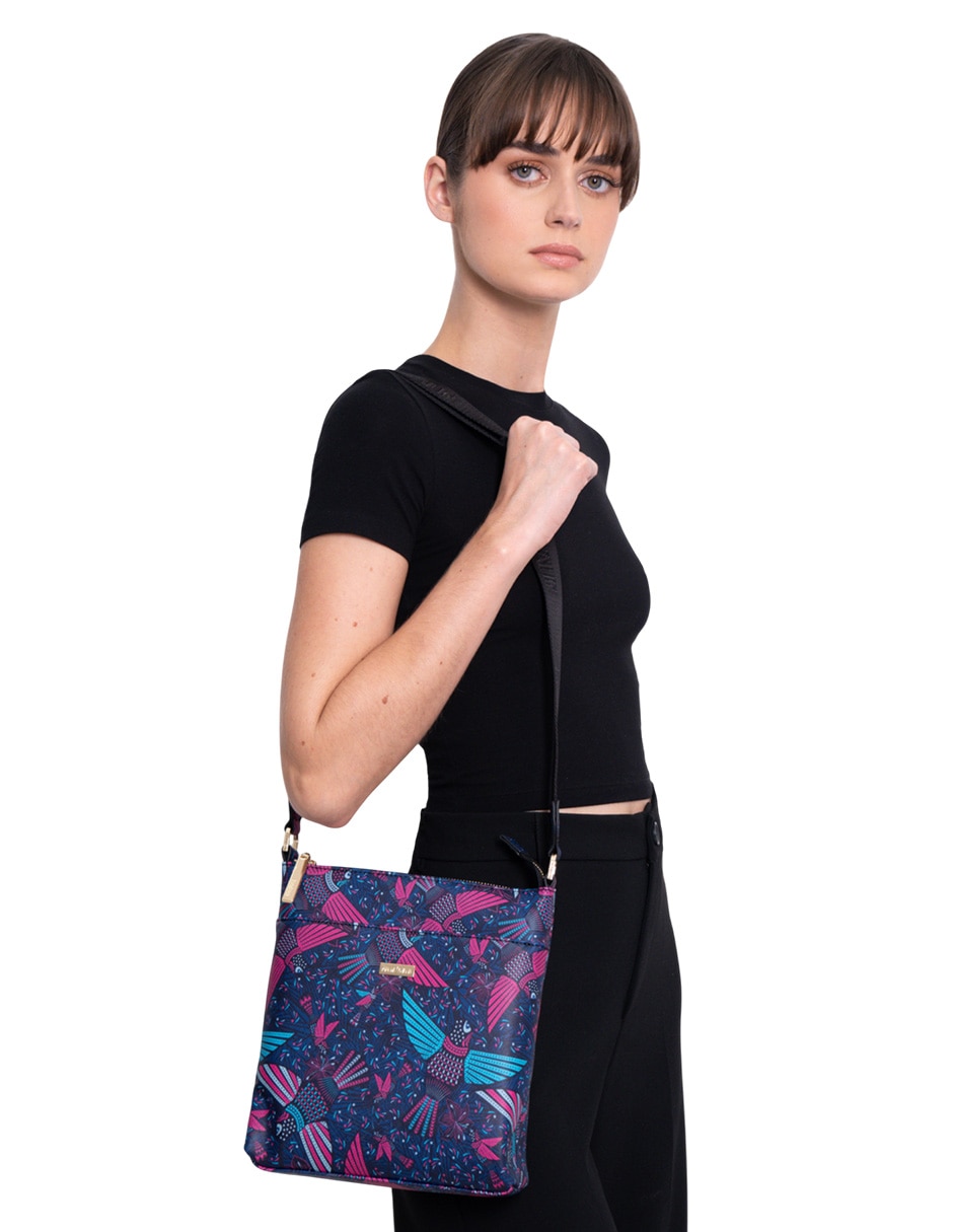 Bolsa messenger colibrí para mujer 9