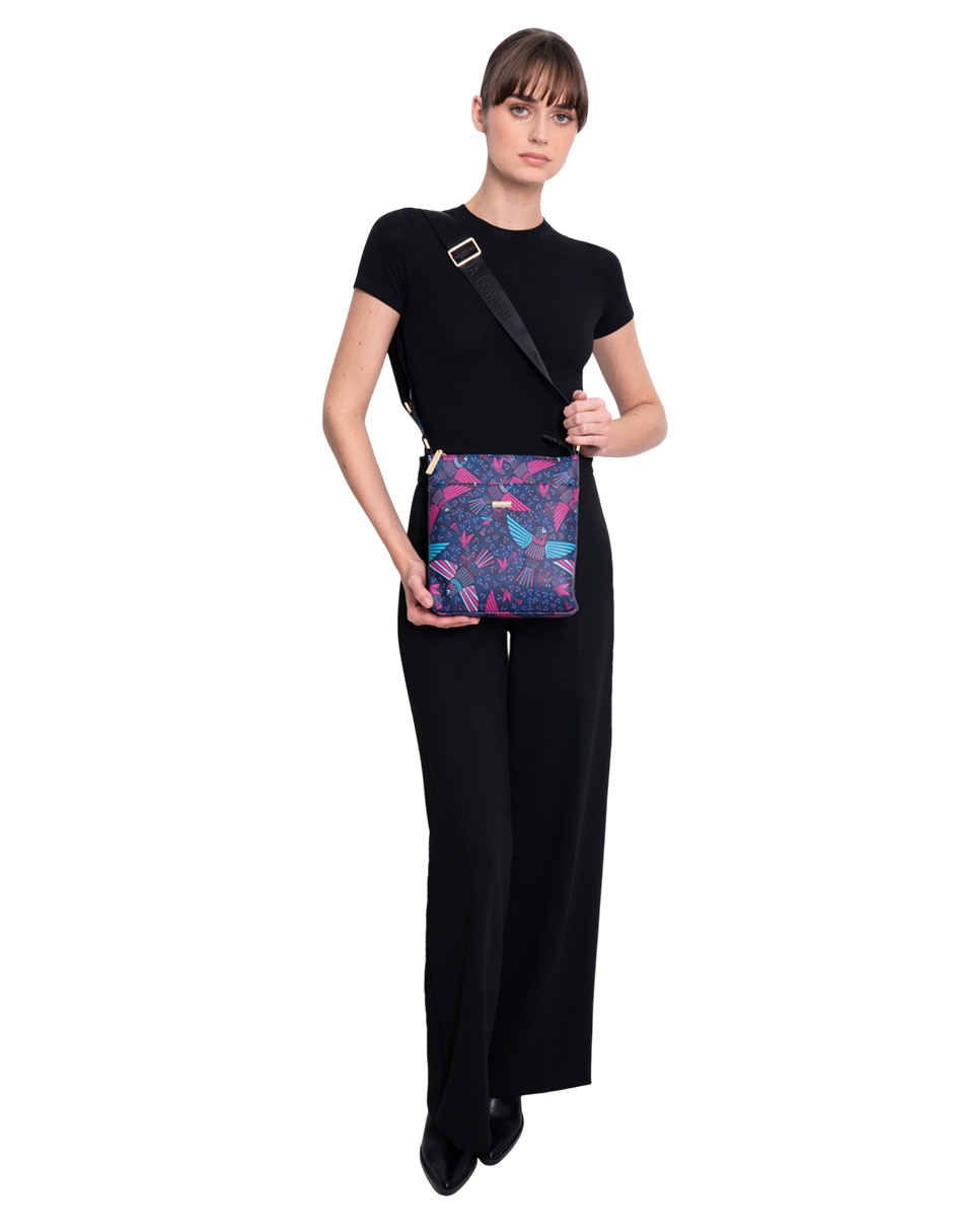 Bolsa messenger colibrí para mujer 11