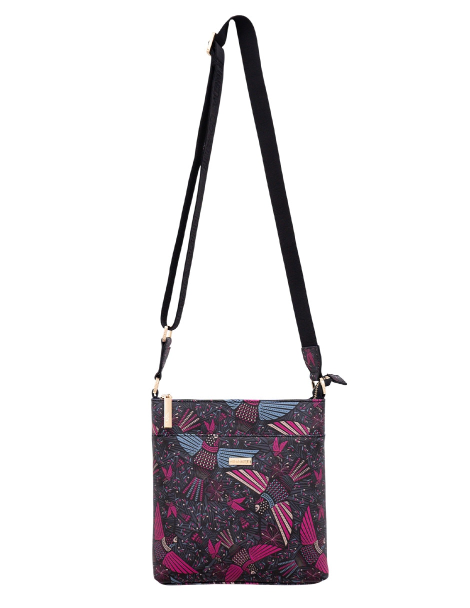 Bolsa messenger colibrí para mujer