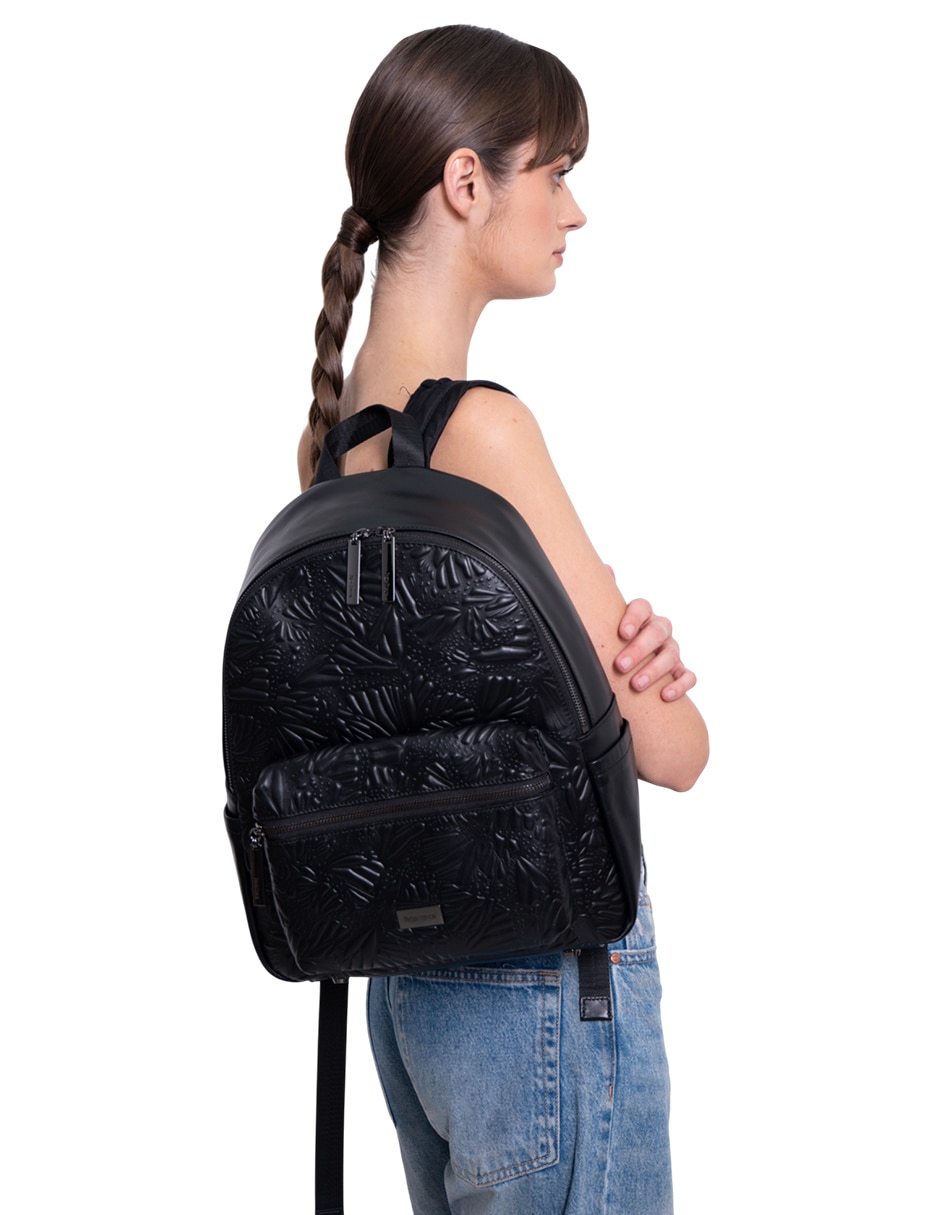 Mochila casual Grabado Mariposa para mujer 4
