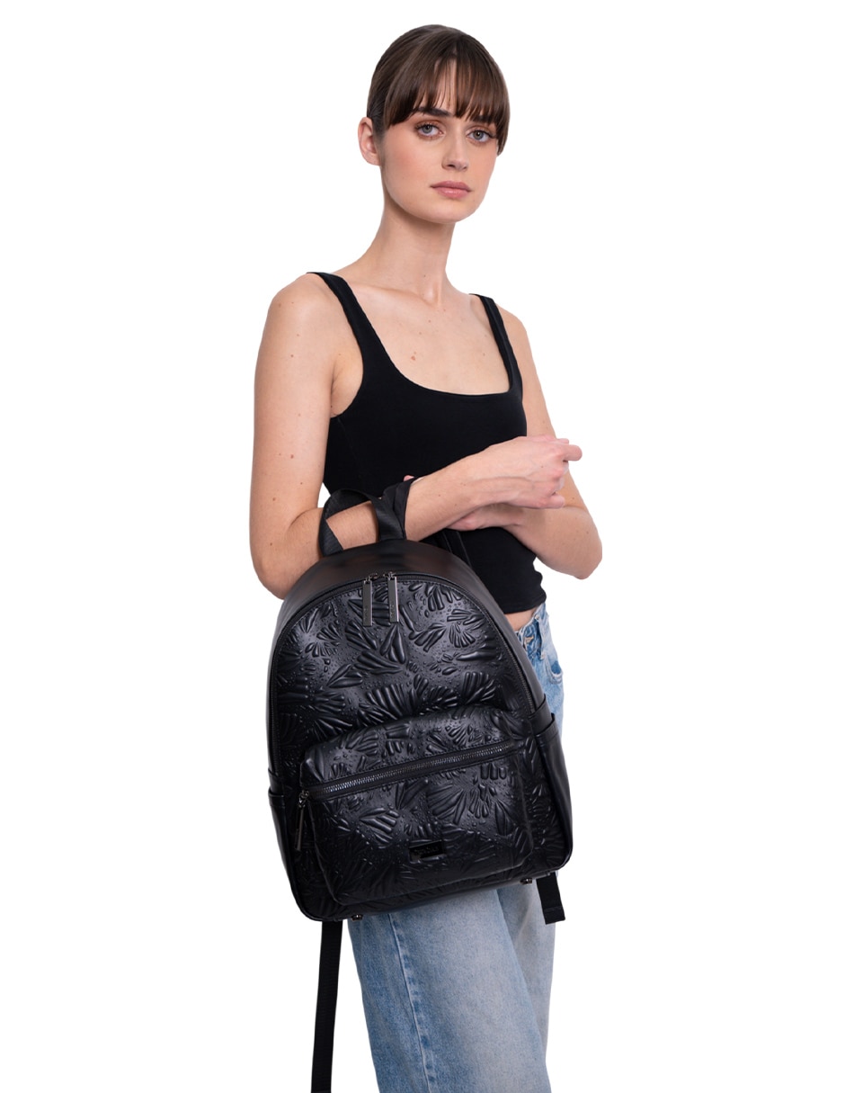 Mochila casual Grabado Mariposa para mujer 5