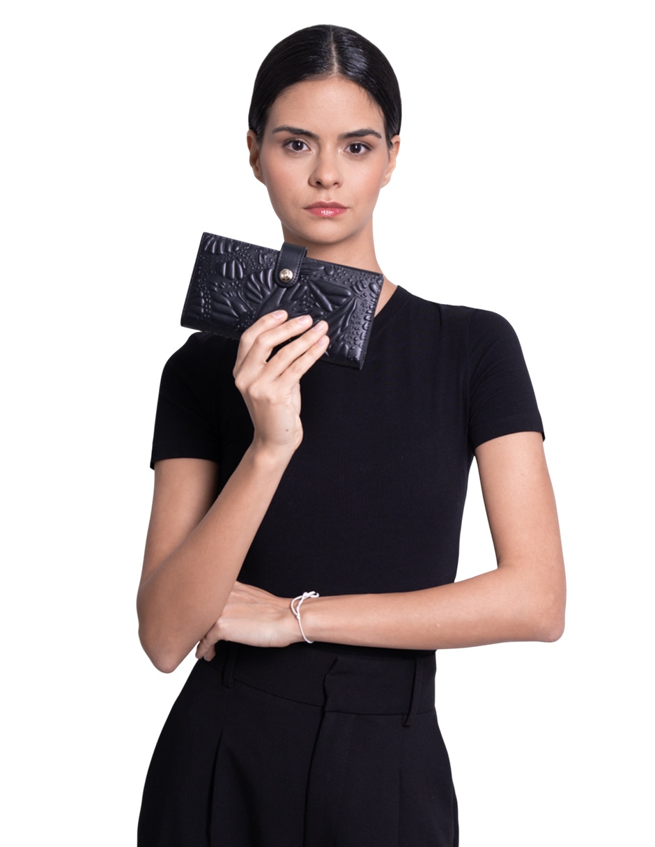 Cartera Grabado Mariposa para mujer 8