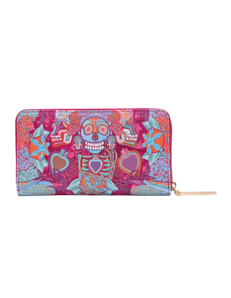 Cartera Día de muertos catrina para mujer 3