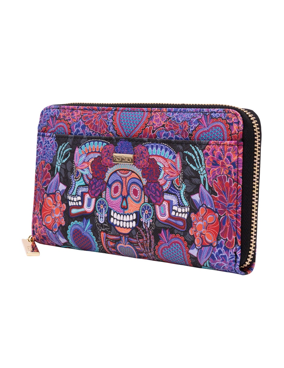 Cartera Día de muertos catrina para mujer 2