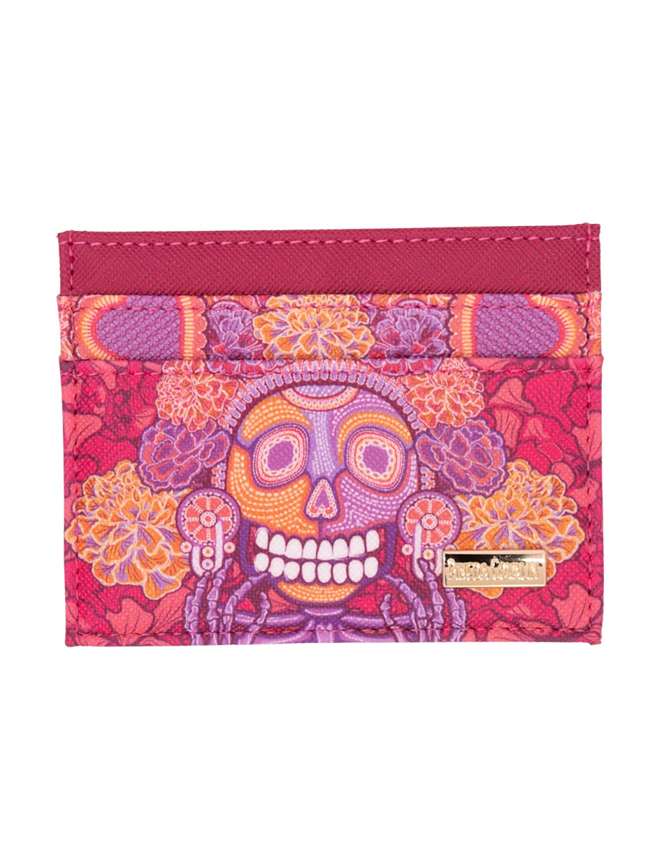Tarjetero Día de Muertos Catrina para mujer