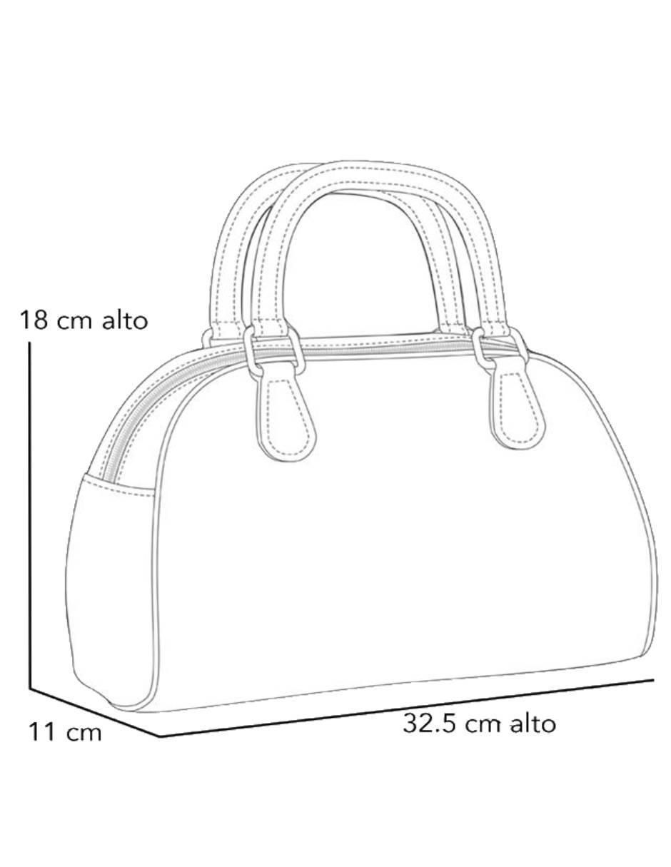 Bolsa bowler de piel para mujer 6