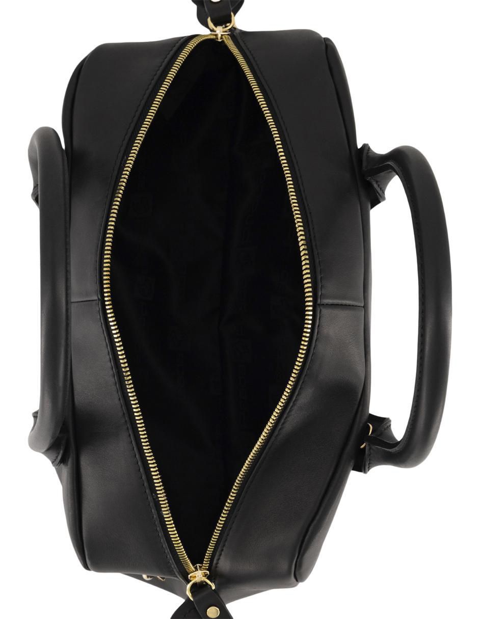 Bolsa bowler de piel para mujer 4