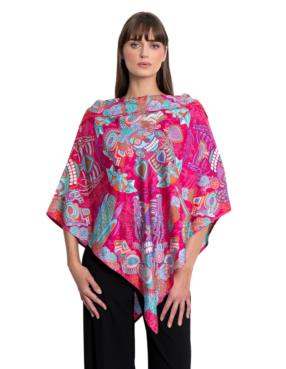 Poncho para mujer