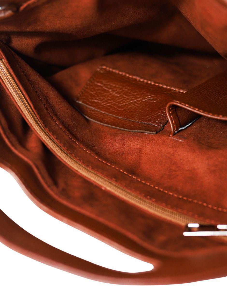 Bolsa tote Plussa de cuero unisex 4