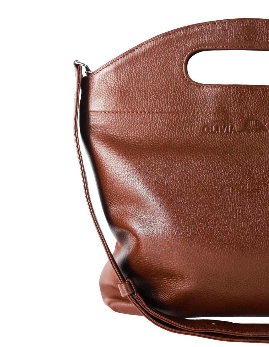Bolsa tote Plussa de cuero unisex 6