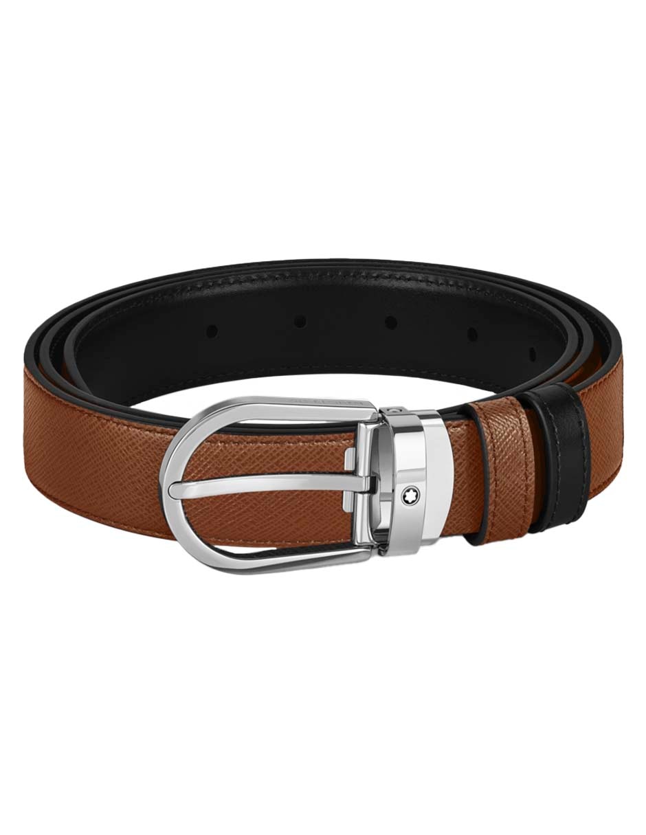 Cinturón de piel para hombre