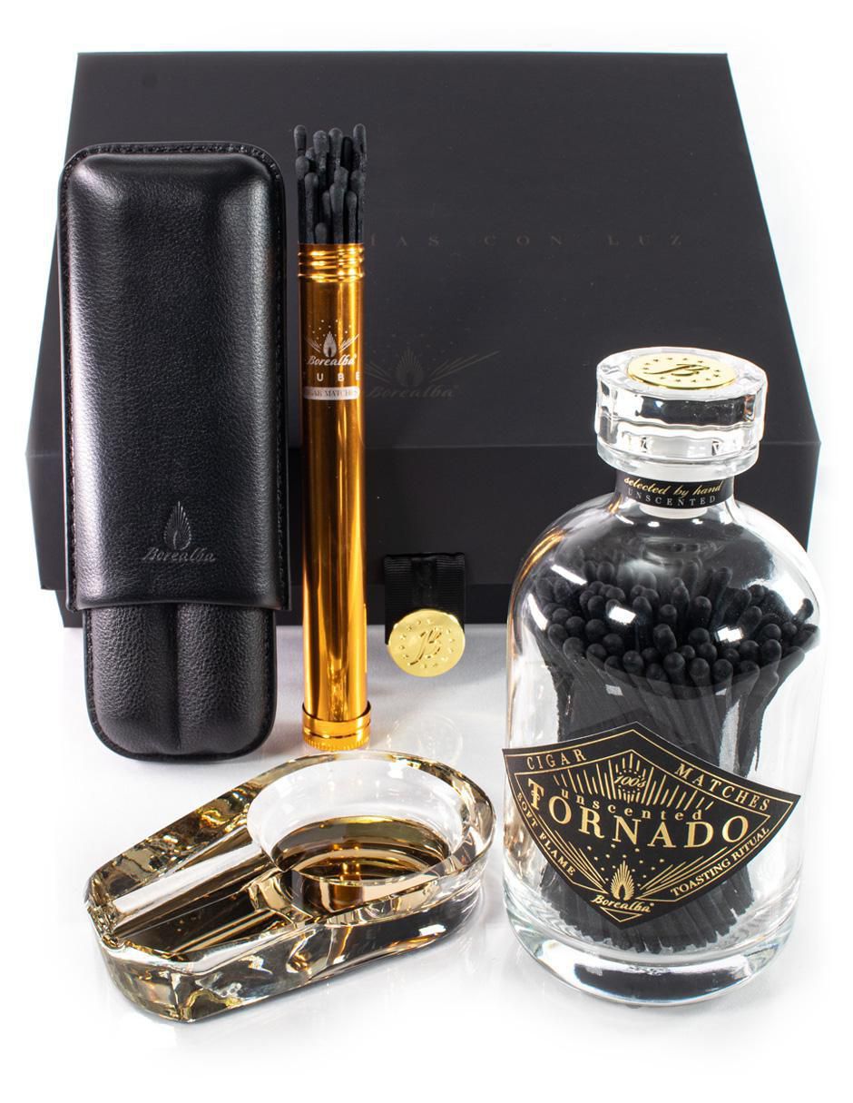 Kit fósforos para puro