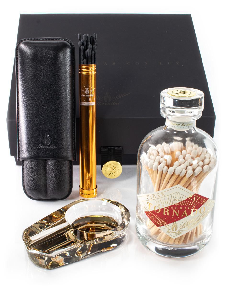 Kit fósforos para puro