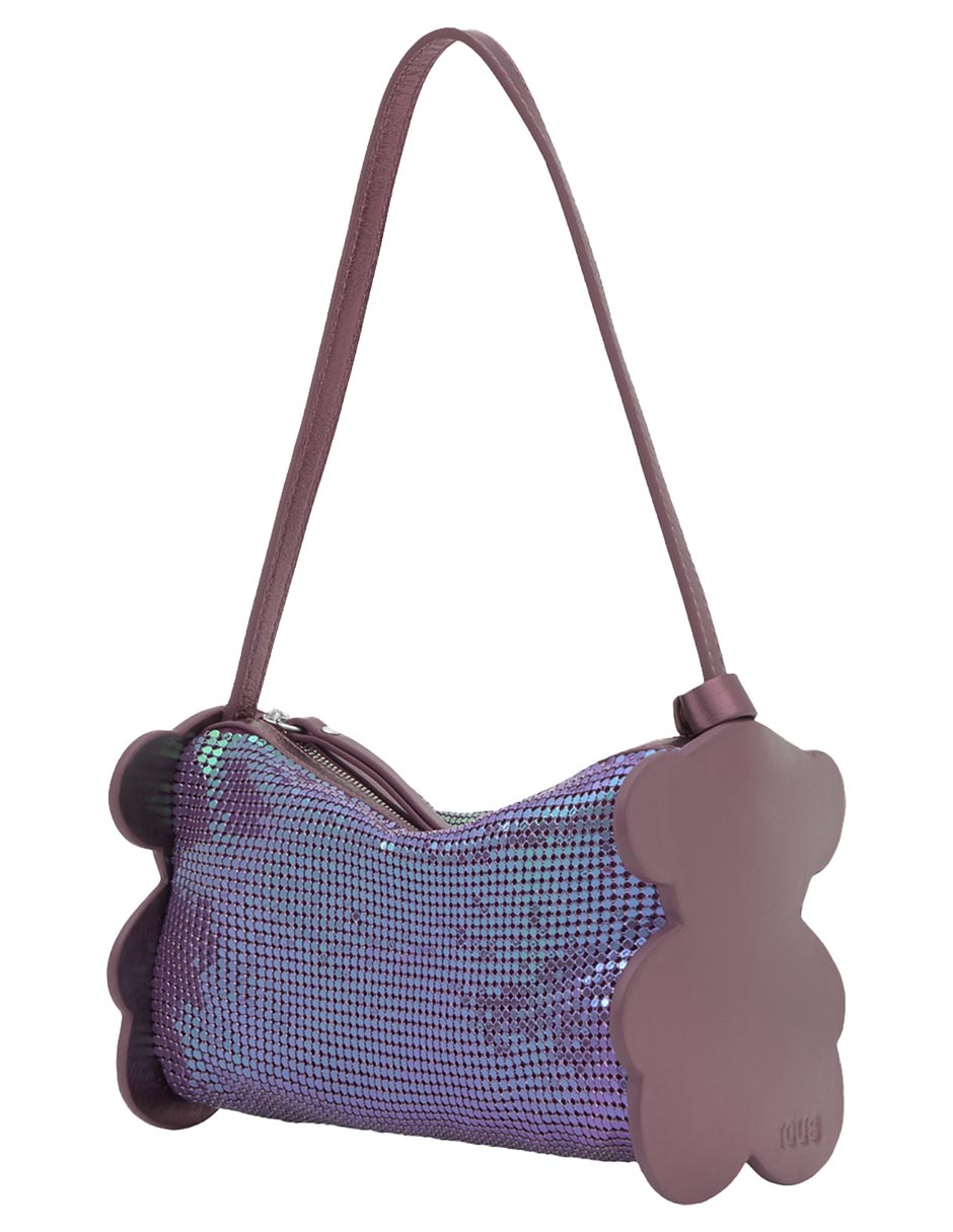 Bolsa shoulder Salsi Oso de piel para mujer 8