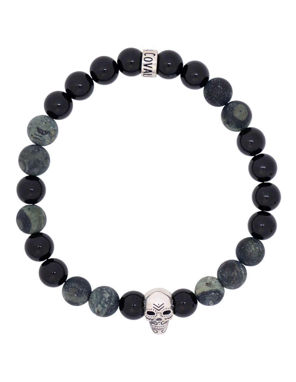 Pulsera de plata p 925 con acabado mate