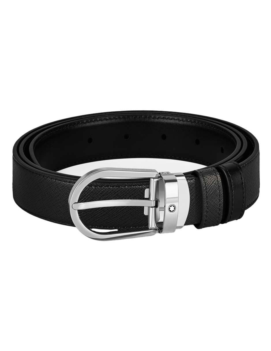 Cinturón de piel para hombre