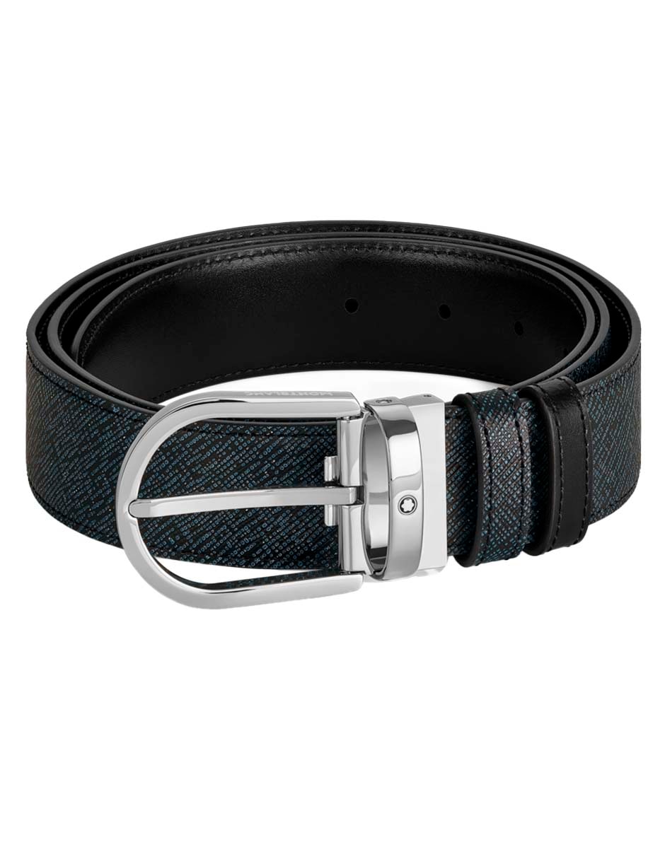 Cinturón de piel para hombre