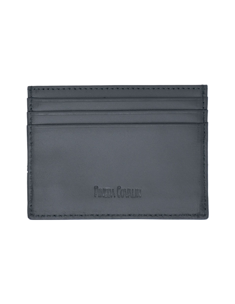 Tarjetero de piel Peyote para hombre 3