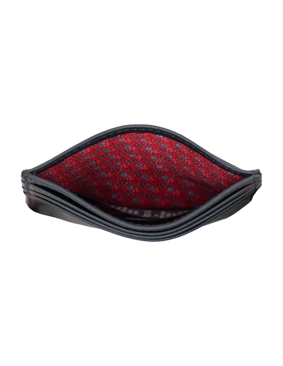 Tarjetero de piel Peyote para hombre 4