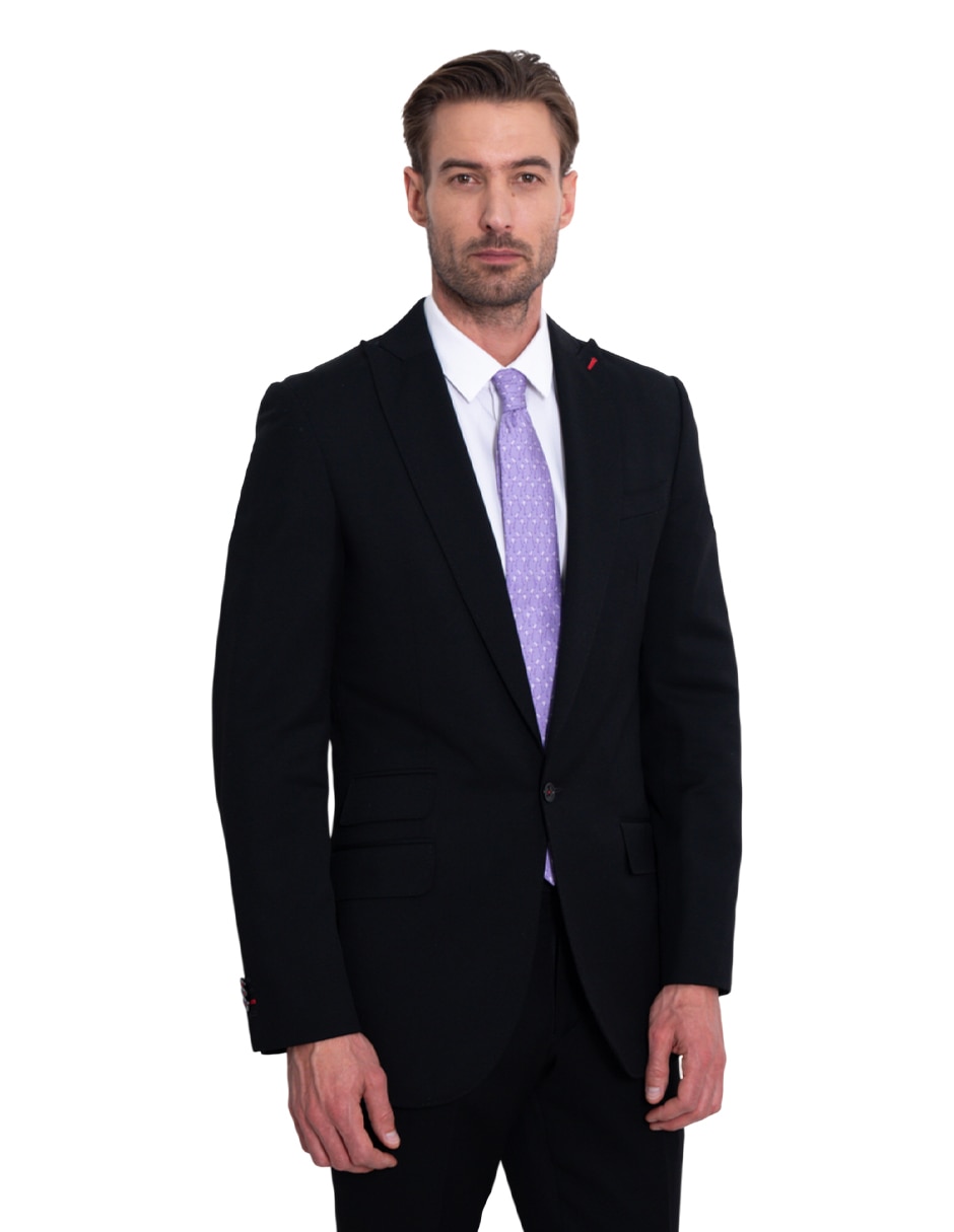 Corbata regular de seda estampada para hombre 4