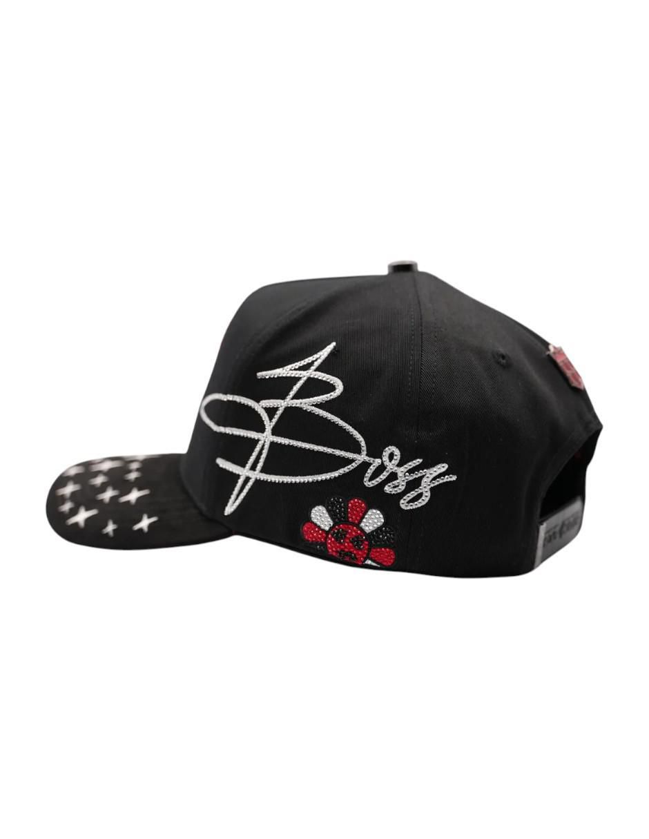 Gorra visera curva snapback casual Murakami Red para hombre 3