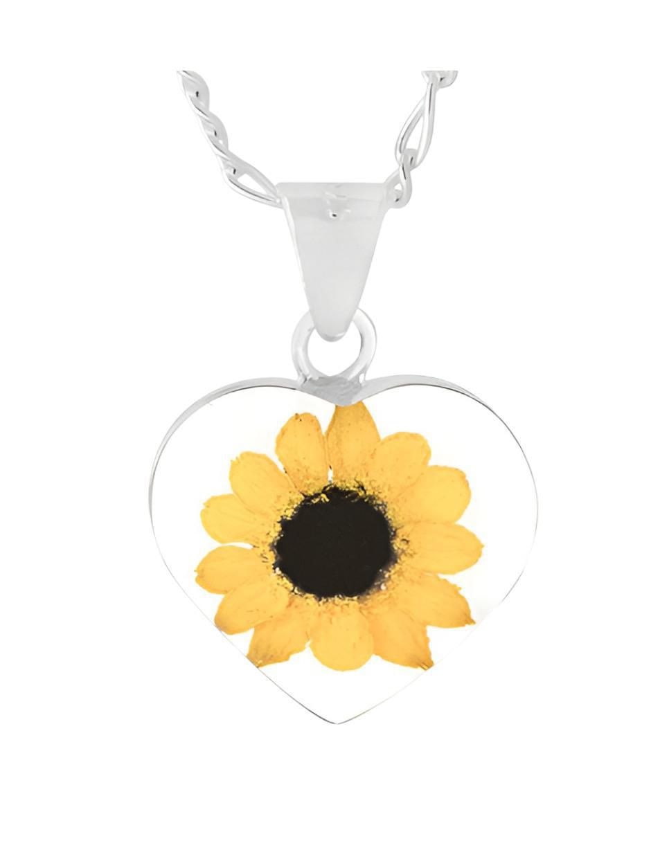 Collar de corazón de plata P 925 2