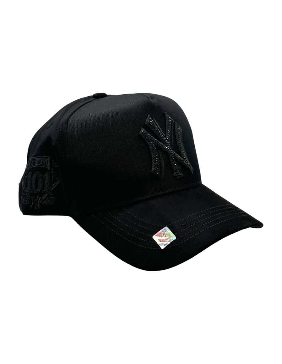 Gorra visera curva snapback casual kevin hats total black para hombre Gorra visera curva snapback casual kevin hats total black para hombre