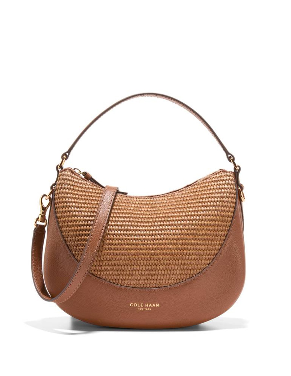 Bolsa crossbody de piel para mujer