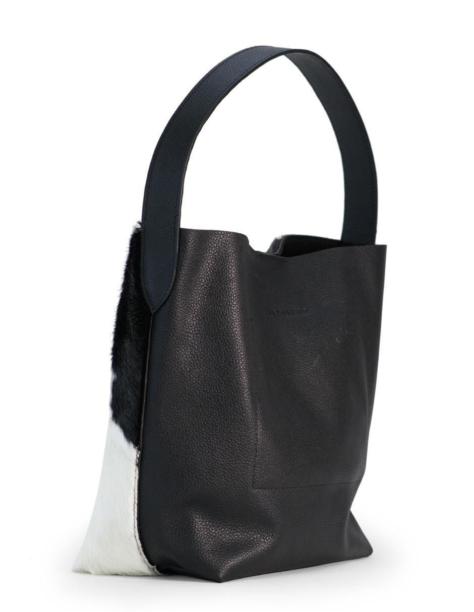Bolsa shopper de piel para mujer 4