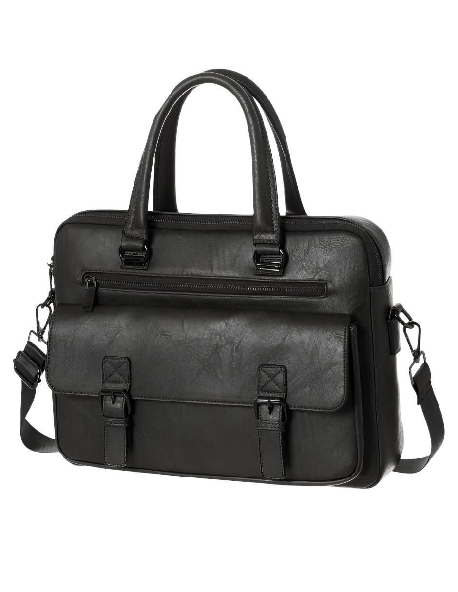Portafolio de cuero unisex