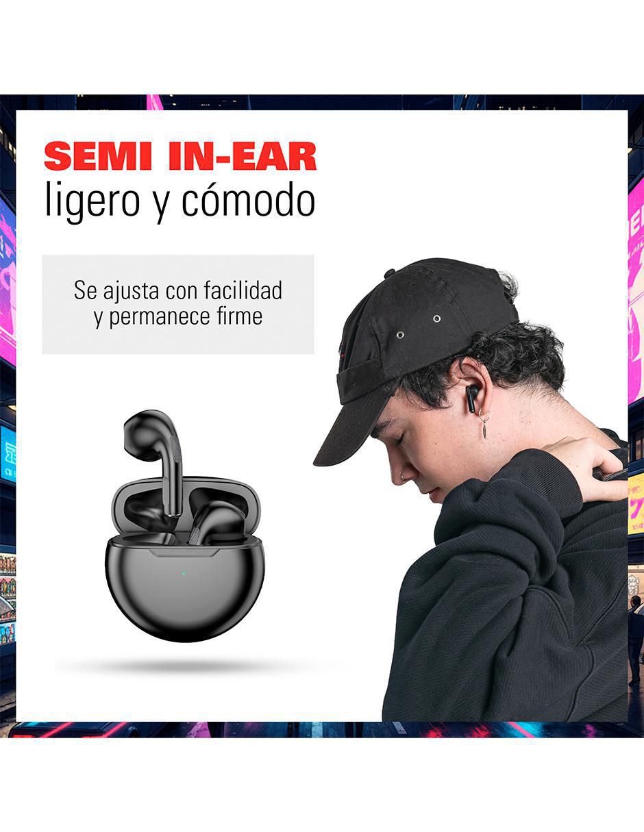 Audífonos in-ear enna fj tws aiko audifonos fujita inalámbrica "con (si aplica)" sí no aplica