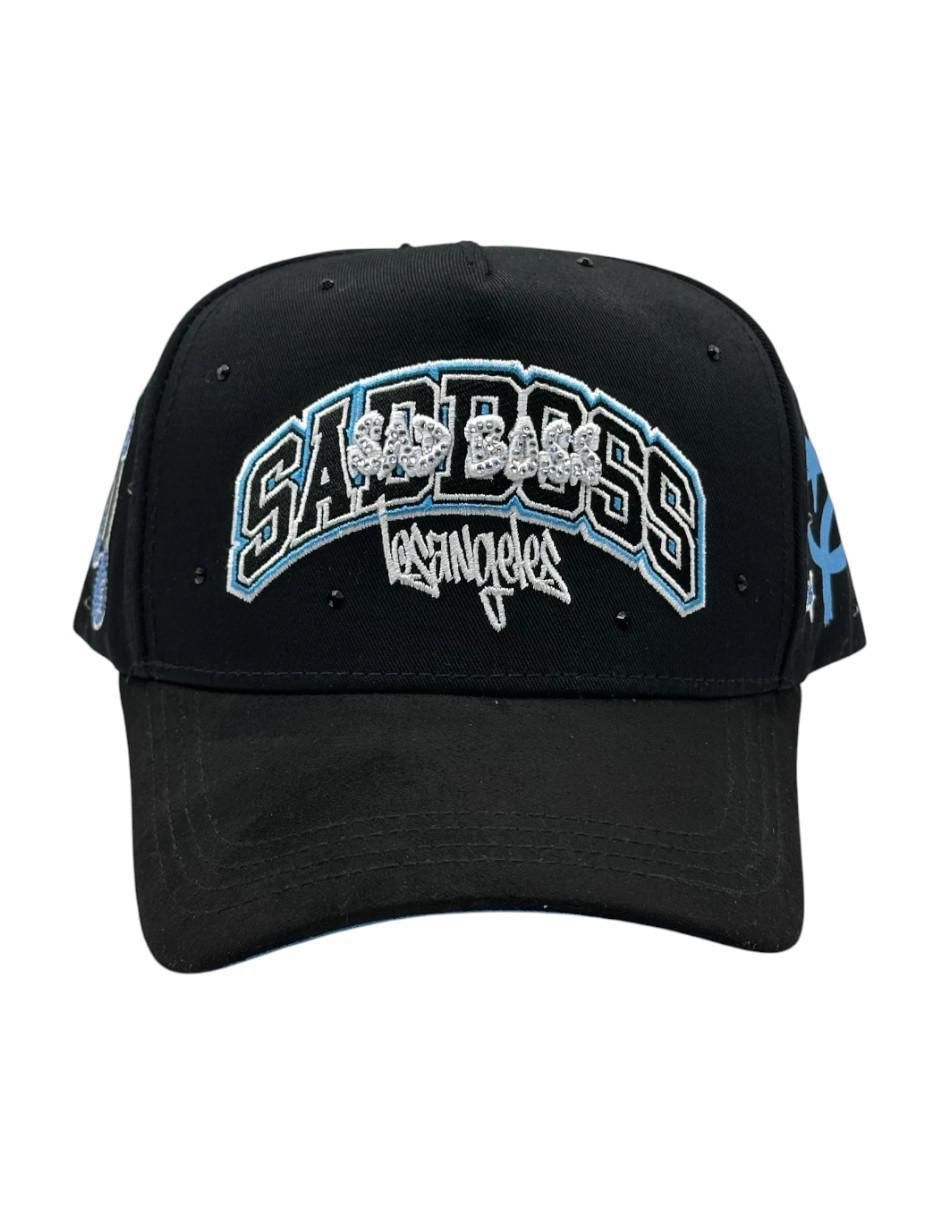 Gorra visera curva snapback casual Sad Boss para hombre 7