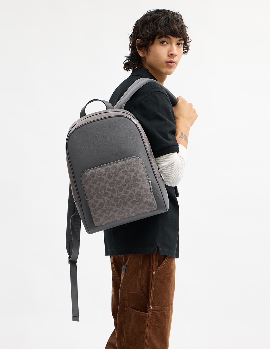 Mochila casual Signature para hombre 4