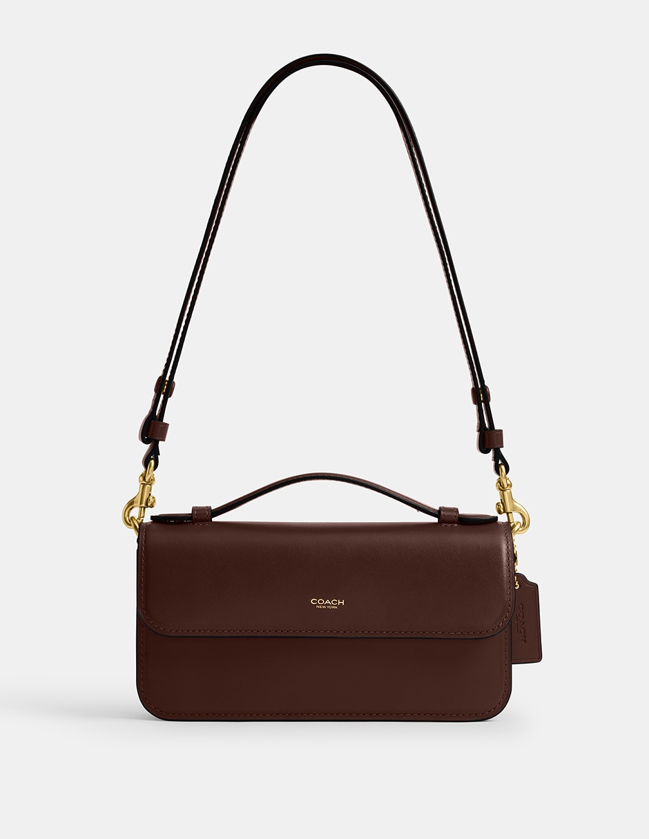 Bolsa crossbody de piel para mujer